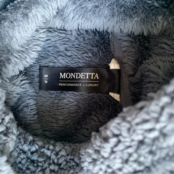 Mondetta fluffy grey cowl neck sweater - Picture 4 of 4